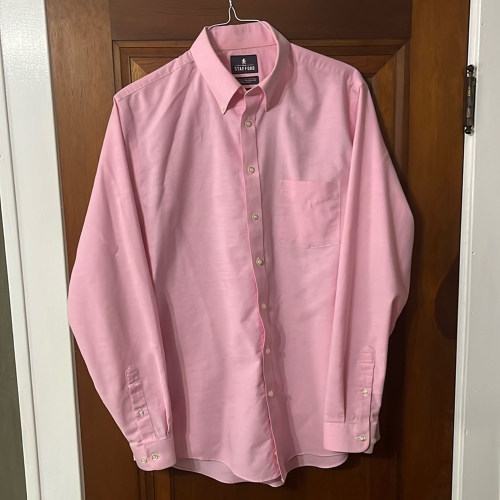 Stafford wrinkle free Oxford - 16 1/2 x 36-37